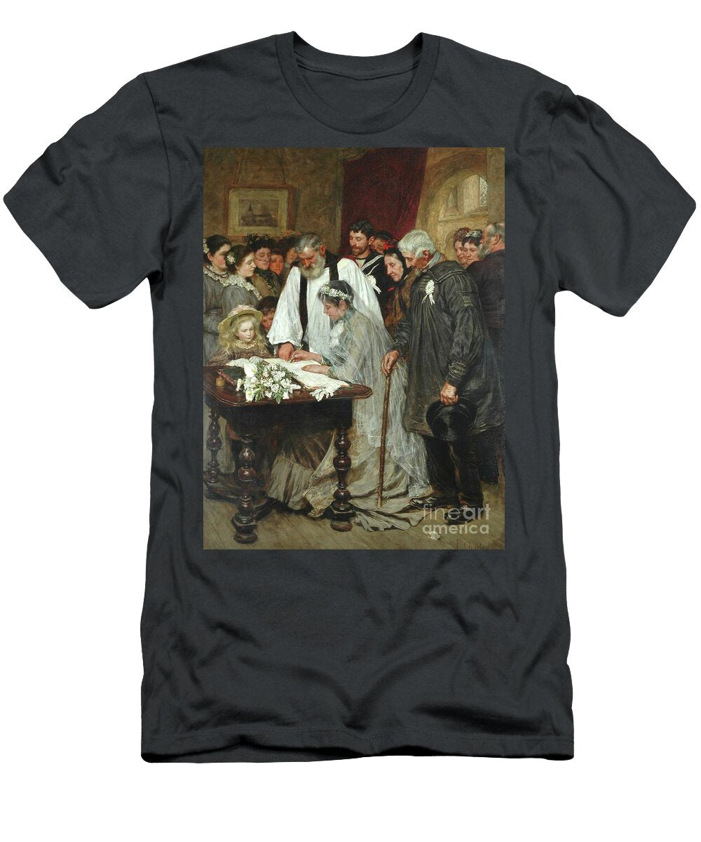 1 Signing the Marriage Register James Charles T-Shirt