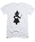 1 Silhouette of a Witch Csa Images T-Shirt