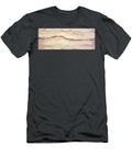 1 Split Log Inside Texture with Brown Veins and Splinters Abstra Dorin Puha T-Shirt
