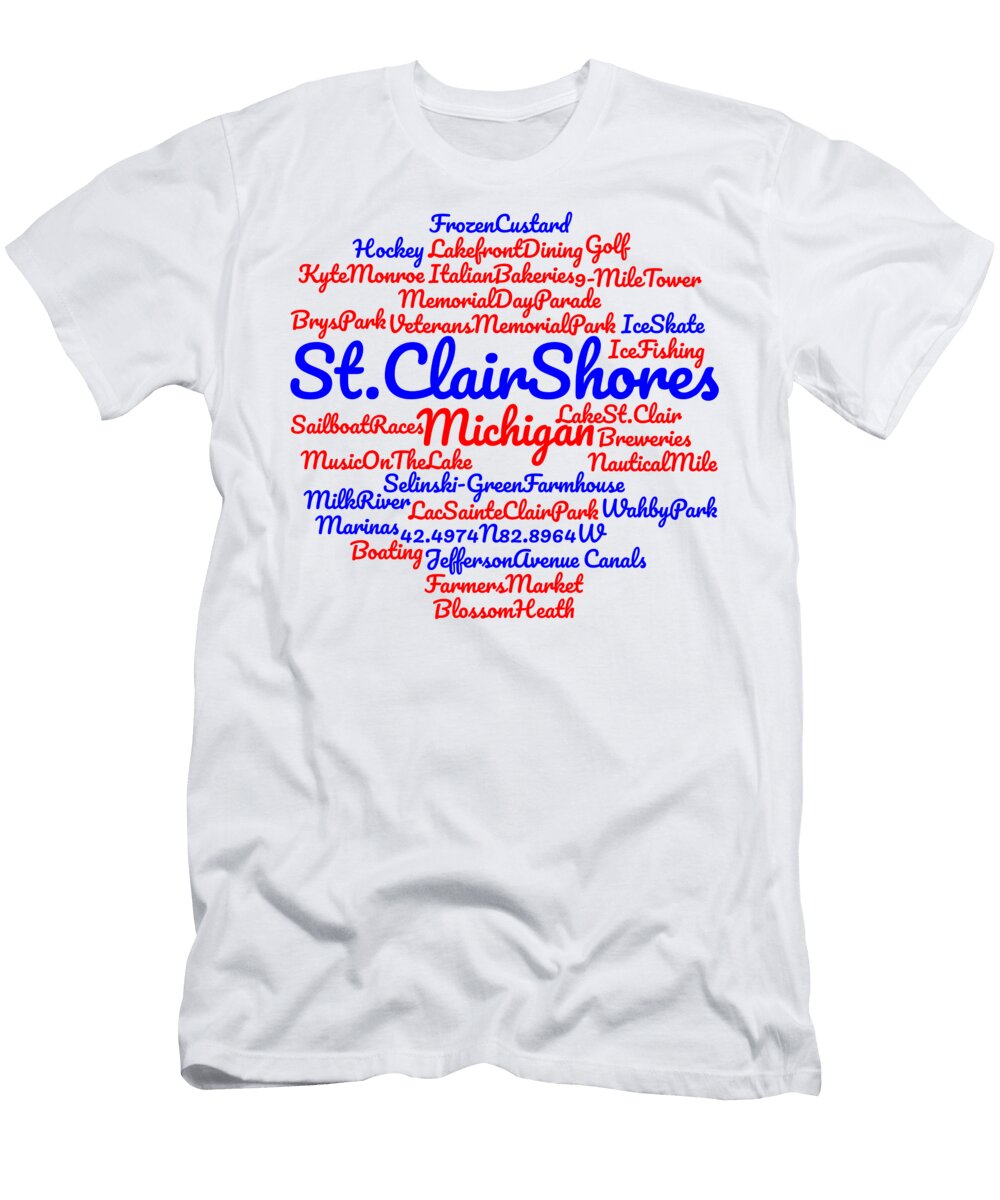 1 St Clair Shores Marie Debs T-Shirt