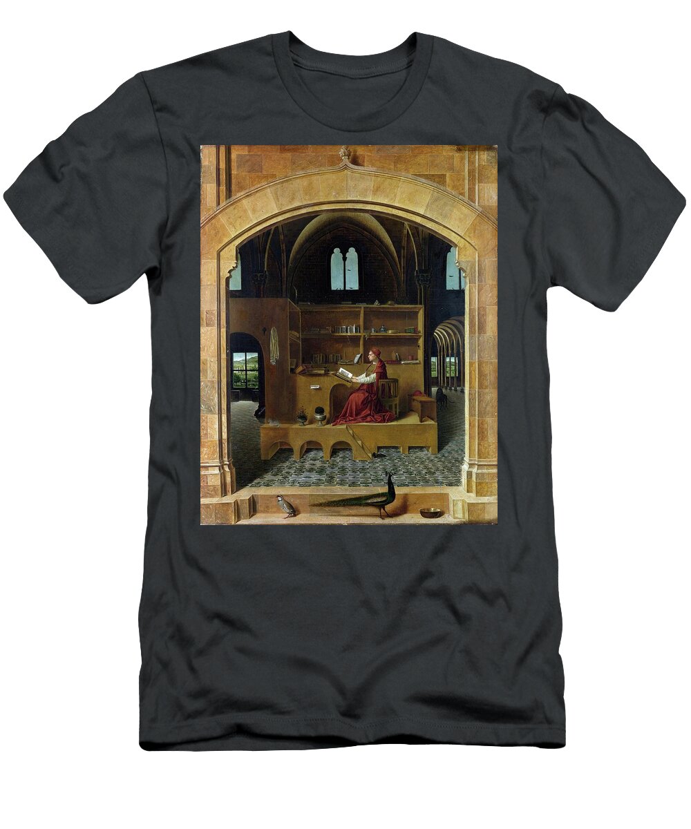 1 St Jerome in His Study Antonello Da Messina T-Shirt