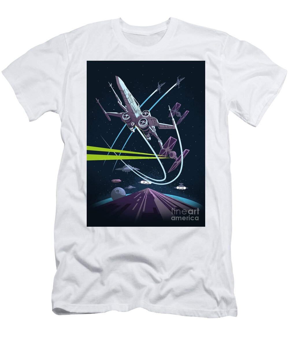 1 Star Wars X Wing Sarah Burdekin T-Shirt