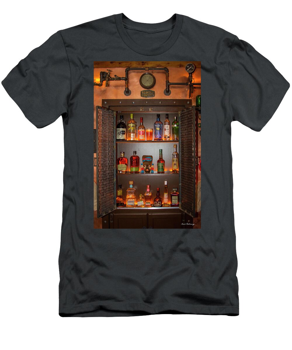 1 Steampunk Interior Design 3 Liquor Wall Dispenser Atlanta Mancave Bar Art Reid Callaway T-Shirt