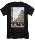 1 Stock Market Economic Recession Crisis 1884 1885 in America Financial Panic on Wall Street New York New York United States United States on May 14 1884 Colour Engraving of the 19th Century American School T-Shirt