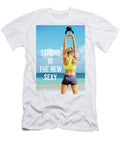 1 Strong Is the New Sexy Womens Fitness Motivation Matthew Chan T-Shirt