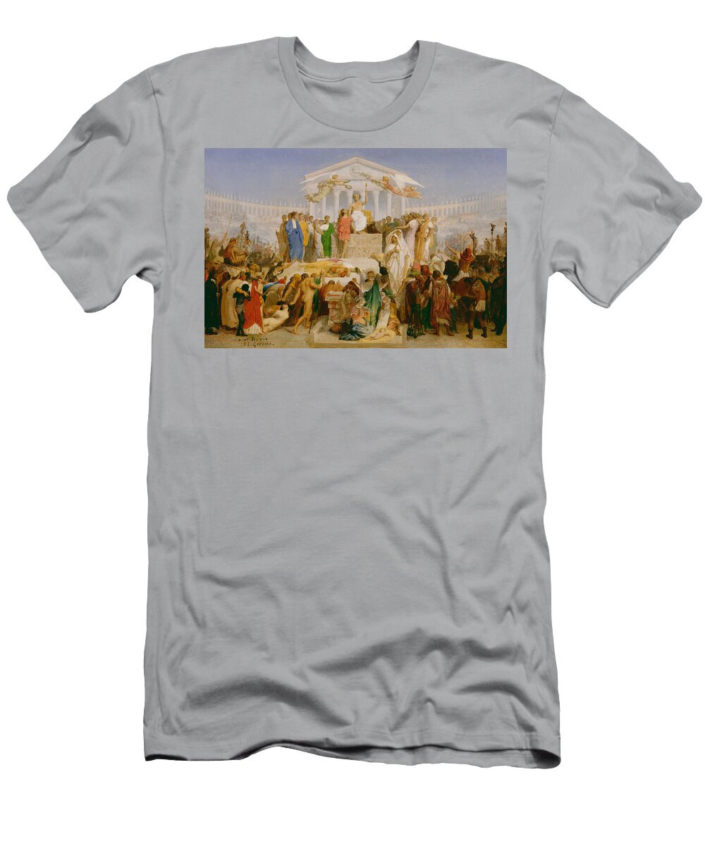 1 the Age of Augustus the Birth of Christ Jean Leon Gerome T-Shirt
