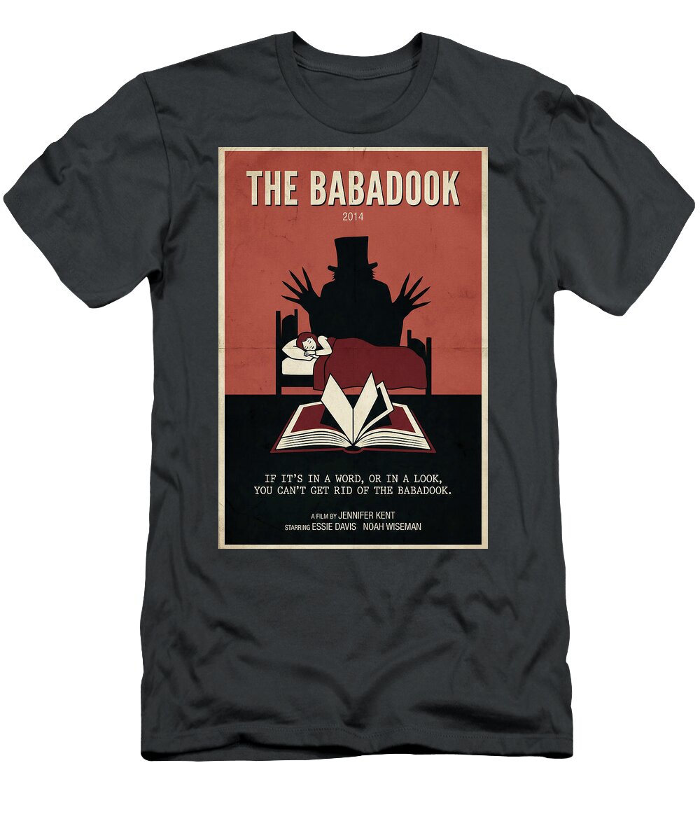 1 the Babadook Minimal Movie Poster Retro Film Poster Vintage 2014 Sampadart Gallery T-Shirt