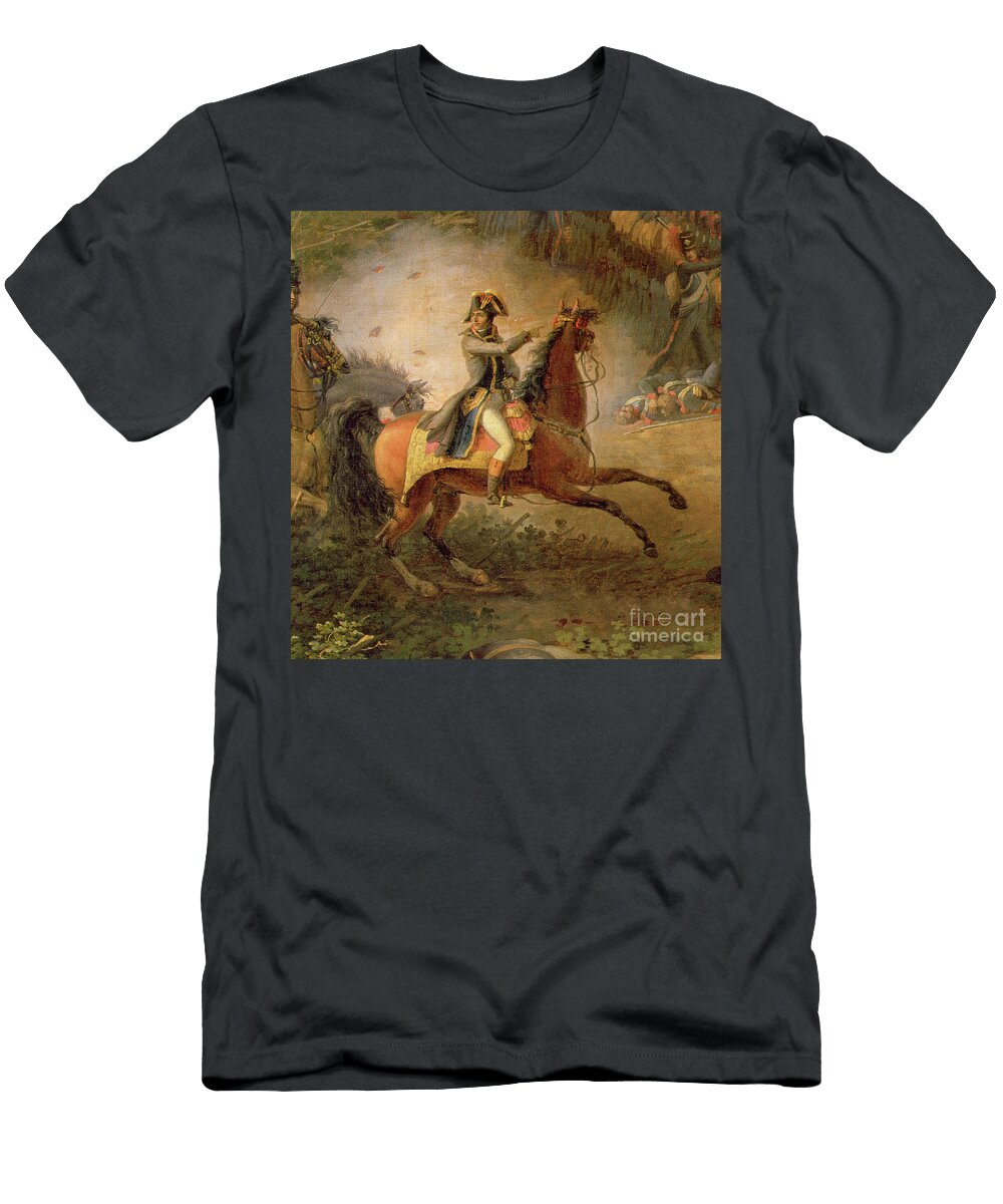 1 the Battle of Marengo Detail of Napoleon Bonaparte Louis Lejeune T-Shirt