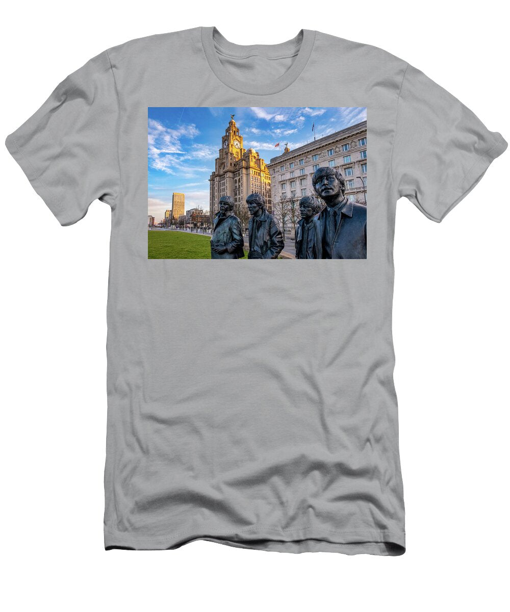 1 the Beatles Liverpool Smart Aviation T-Shirt
