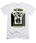 1 the Birds Minimal Vintage Style Movie Poster High Quality 1963 Sampadart Gallery T-Shirt