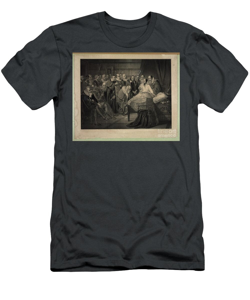 1 the Death Bed of Calvin Popular Art T-Shirt
