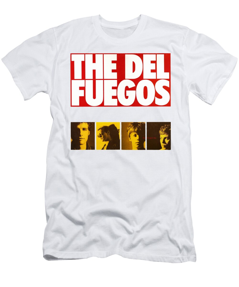 1 the Del Fuegos American 1980s Garage Style Rock Band Rosetta Hamshere T-Shirt
