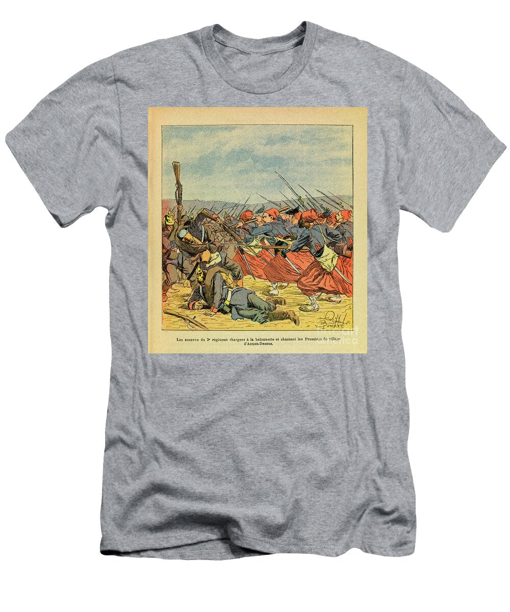 1 the Eastern Armee of Eugene Sergeant Known As Grenest 1870 Engraving Louis Charles Bombled T-Shirt