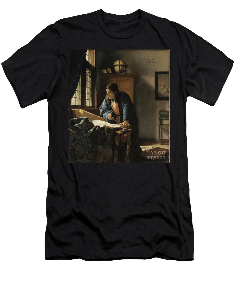 1 the Geographer 1669 Jan Vermeer T-Shirt
