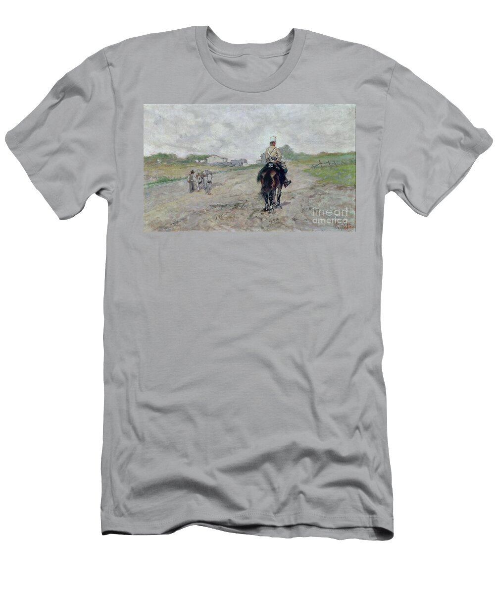 1 the Light Cavalryman Giovanni Fattori T-Shirt