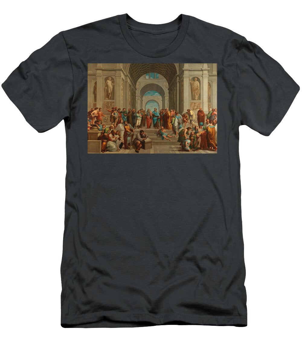 1 the School of Athens Th Century Roman School T-Shirt