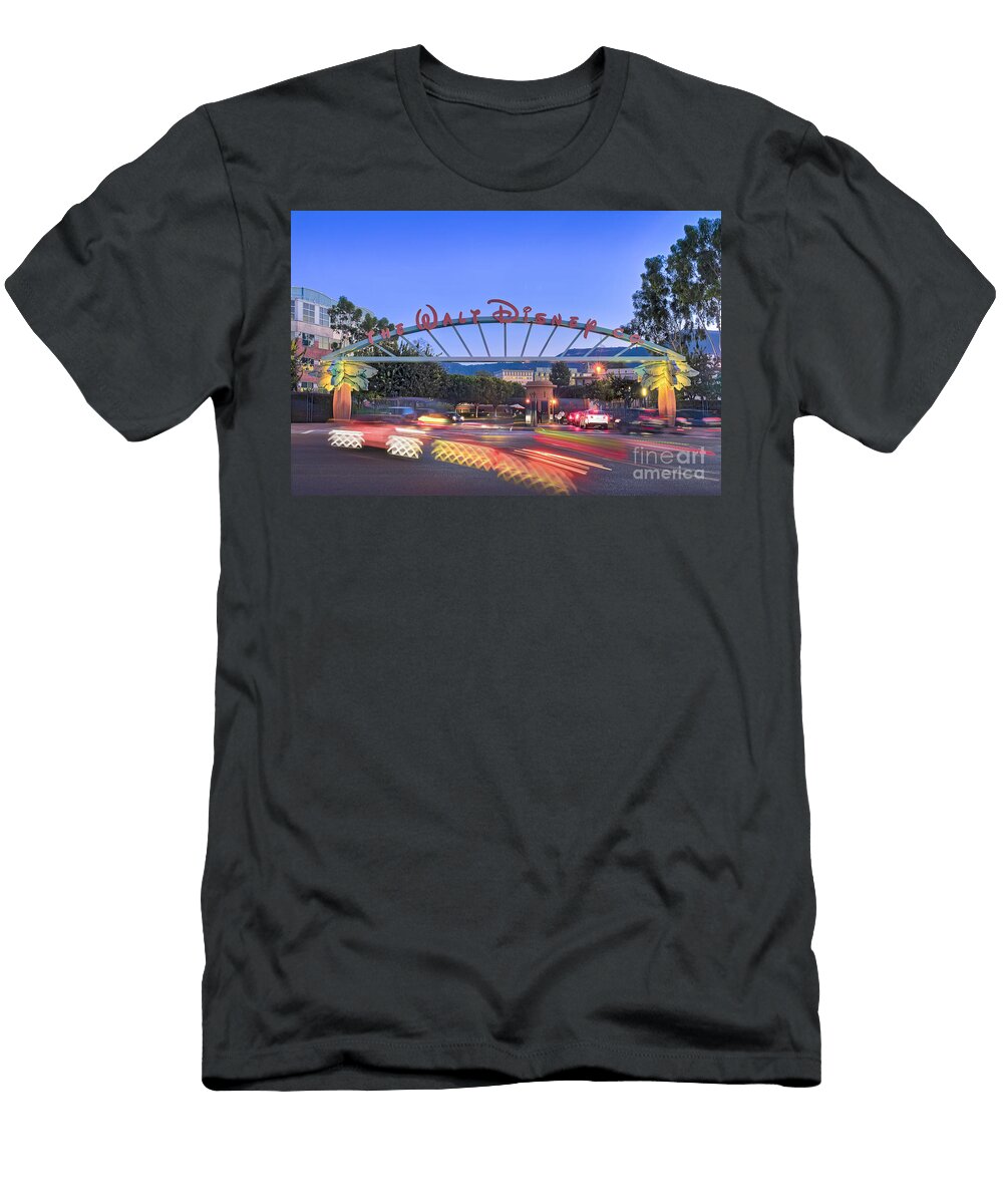 1 the Walt Disney Company in Burbank Ca Sunset David Zanzinger T-Shirt