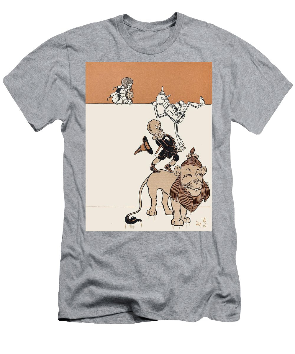 1 the Wonderful Wizard of Oz Pl William Wallace Denslow American T-Shirt