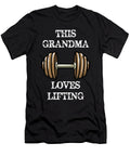 1 This Grandma Loves Lifting Funny Bodybuilding Weight Lifting Cal Nyto T-Shirt