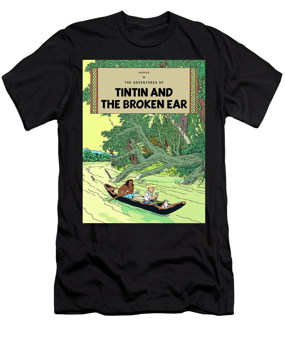 1 Tintin and the Broken Ear Hegre T-Shirt