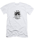 1 Two Graduates Sitting on Top of the World Csa Images T-Shirt