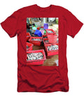 1 Two Thai Women Sit on Plastic Cartons to Clean Fish in Fishing Village Pattani Thailand Imran Ahmed T-Shirt
