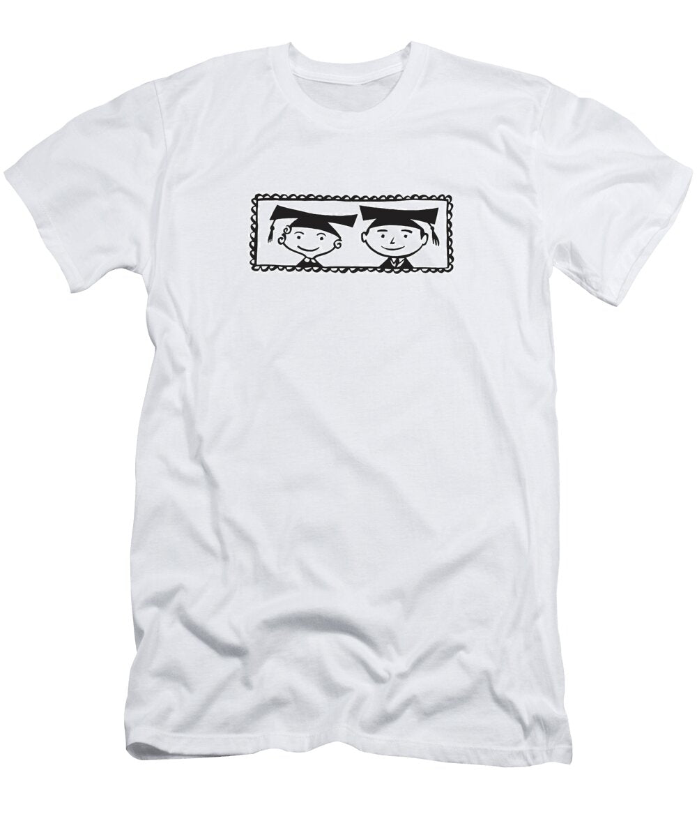 1 Two Young Graduates Csa Images T-Shirt