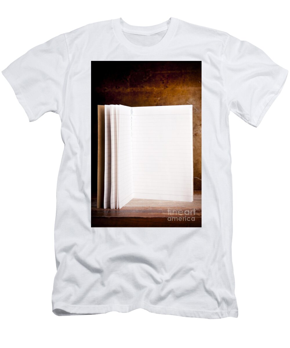 1 Vintage Blank Notepad Tim Hester T-Shirt