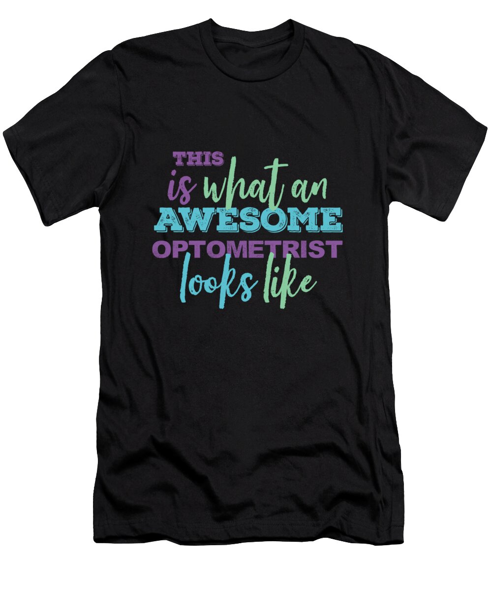 1 Vintage Optometrist Retro Design Gift Neo Dhlamini T-Shirt