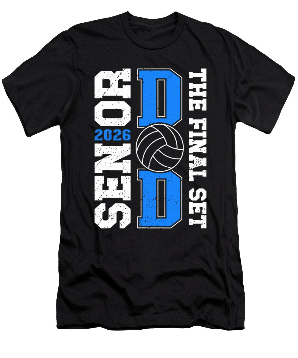 1 Volleyball Senior Dad 2026 Proud Volleyball Coami Tacti T-Shirt