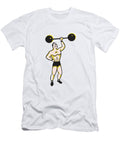 1 Weightlifter with Barbell Over Head Csa Images T-Shirt