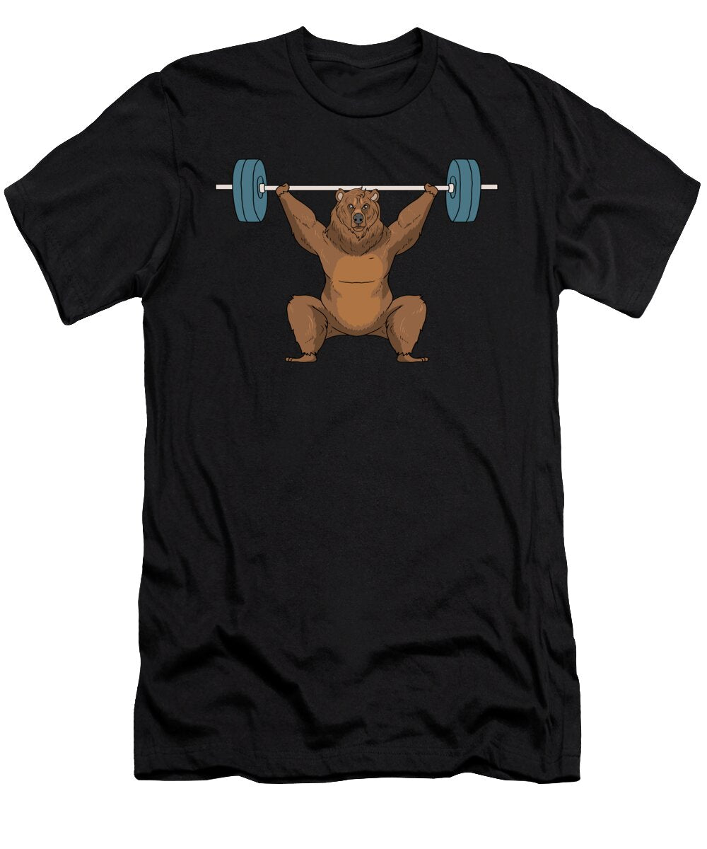 1 Weightlifting Weightlifter Barbell Clean Jerk Snatch Jonathan Kraske T-Shirt