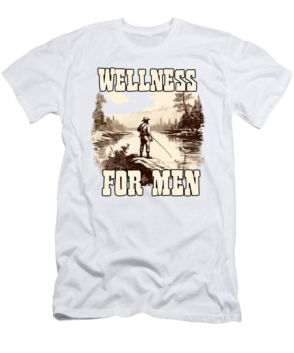 1 Wellness for Men Angler Men Fisherman Benjamin Burkert T-Shirt