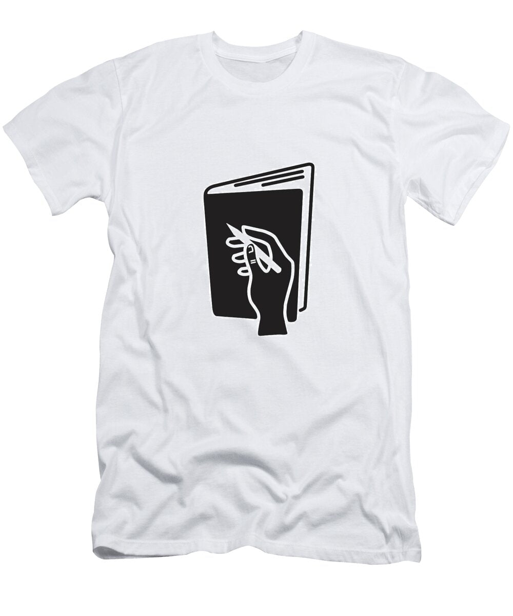 1 Writing on Book Csa Images T-Shirt