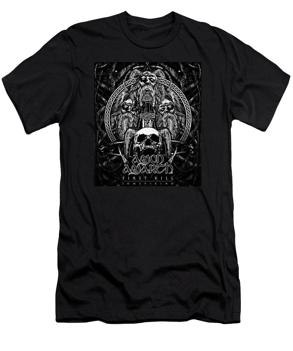 10 Best Clear Design of Ac DC Band Logo ACDC Nongki Heavy Metal Band Ac DC ACDC Amon Amarth John Cejka T-Shirt