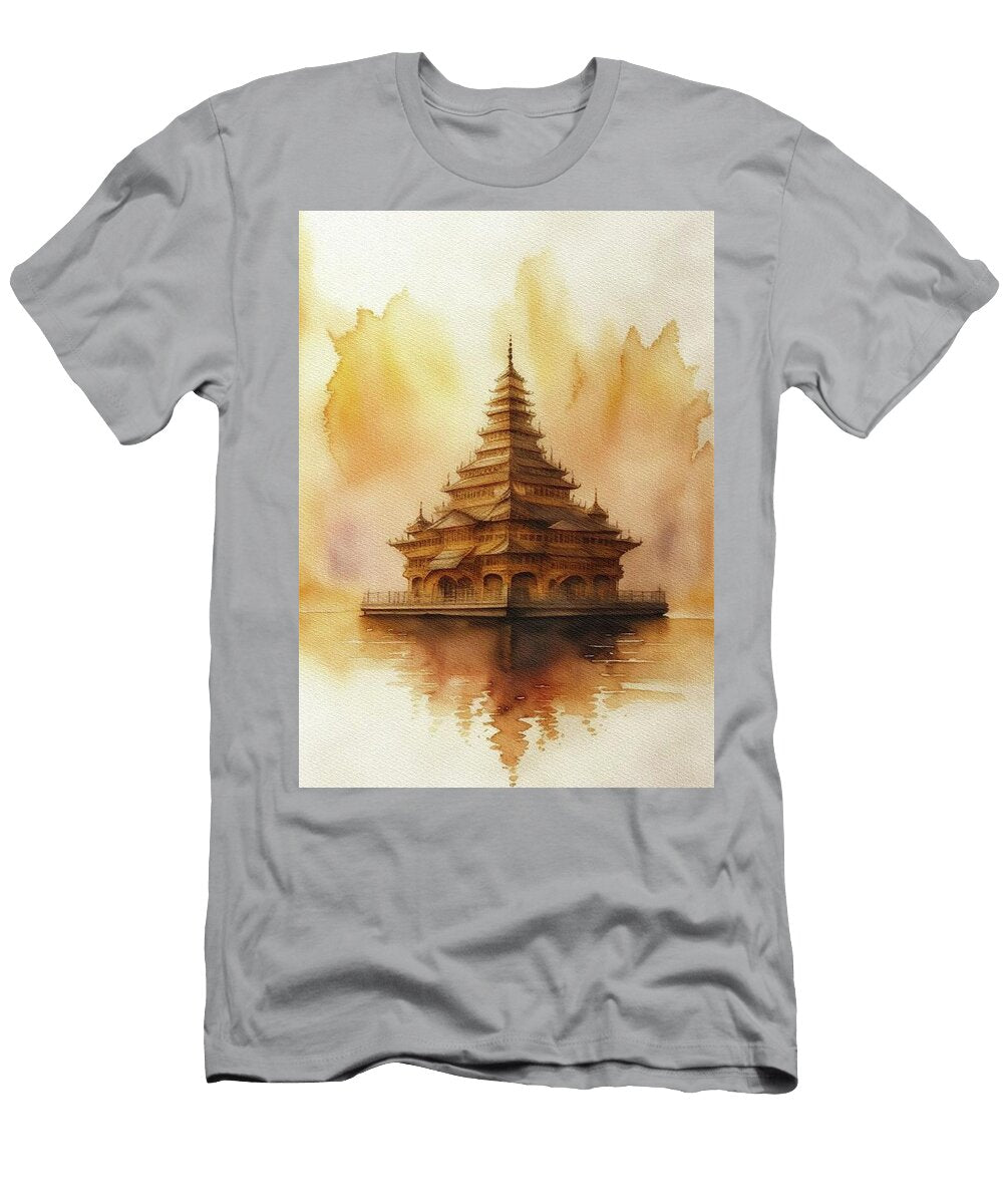 10 Buddhist Pagoda Esoterica Art Agency T-Shirt