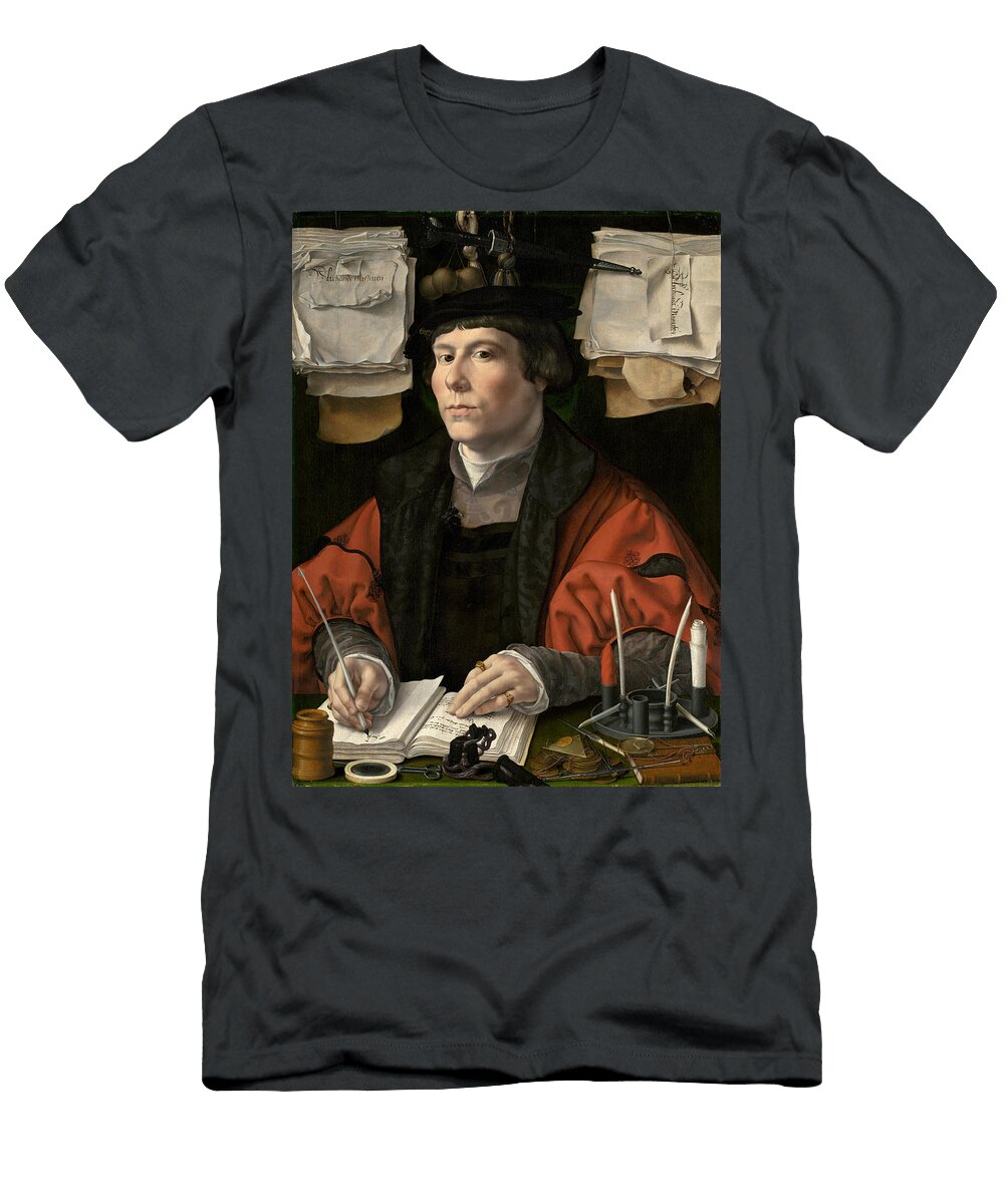 10 Portrait of a Man Jan Gossaert T-Shirt