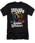 10 the Best Therapy Is a Golden Retriever Dog Mom Dad Goldie Maximus Designs T-Shirt