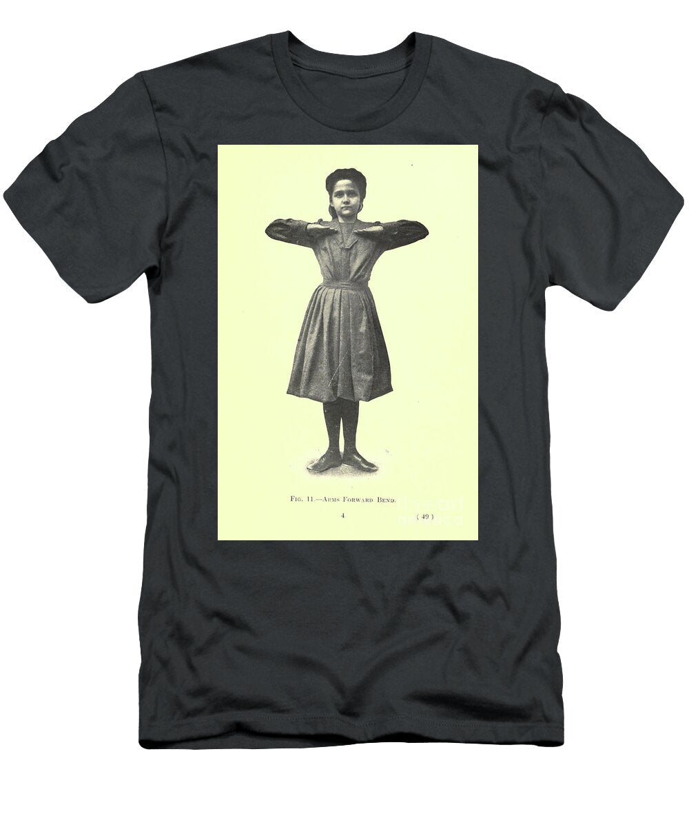 11 Arms Forward Bend I1 Historic Illustrations T-Shirt