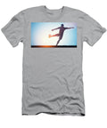 11 Football Soccer Player Shooting a Ball on Goal Michal Bednarek T-Shirt