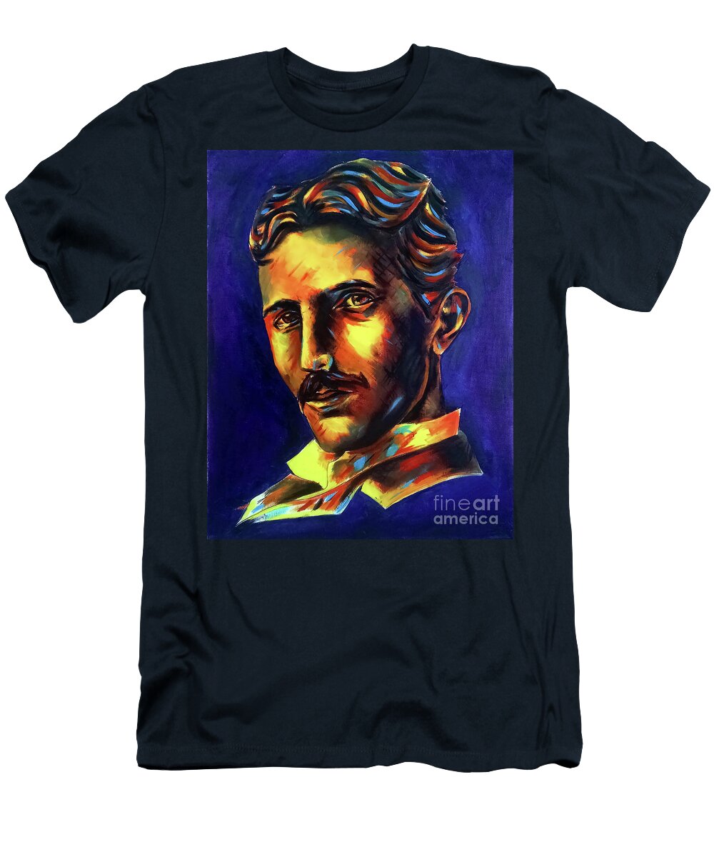 11 Nikola Tesla Arnold Seoger T-Shirt