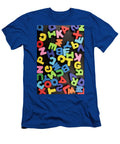 12 Colorful Letters Made of Wood Turgay Koca T-Shirt