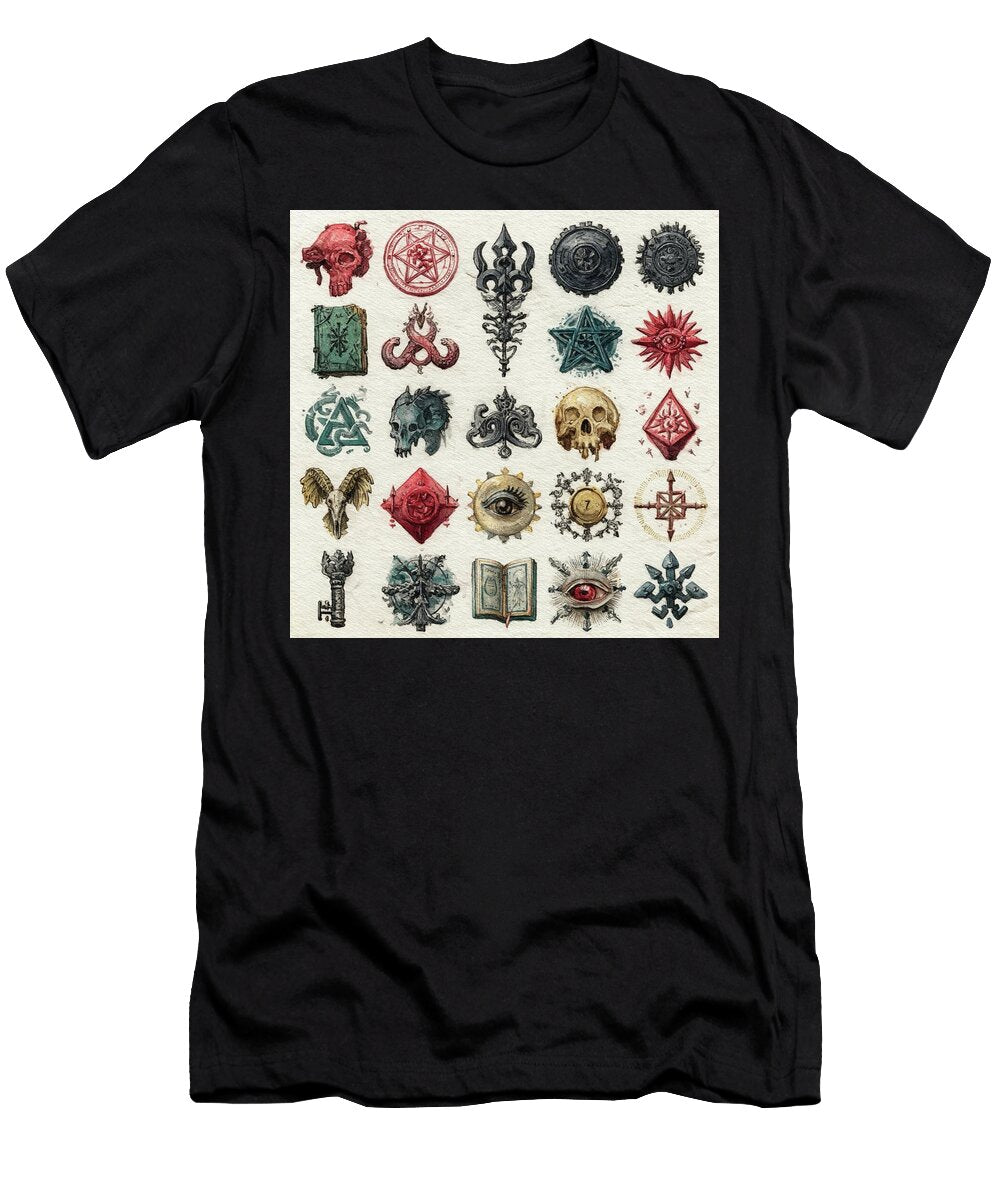 12 Symbols of the Occult Pierre Blanchard T-Shirt