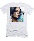 12 Watercolour of Rihanna Smart Aviation T-Shirt