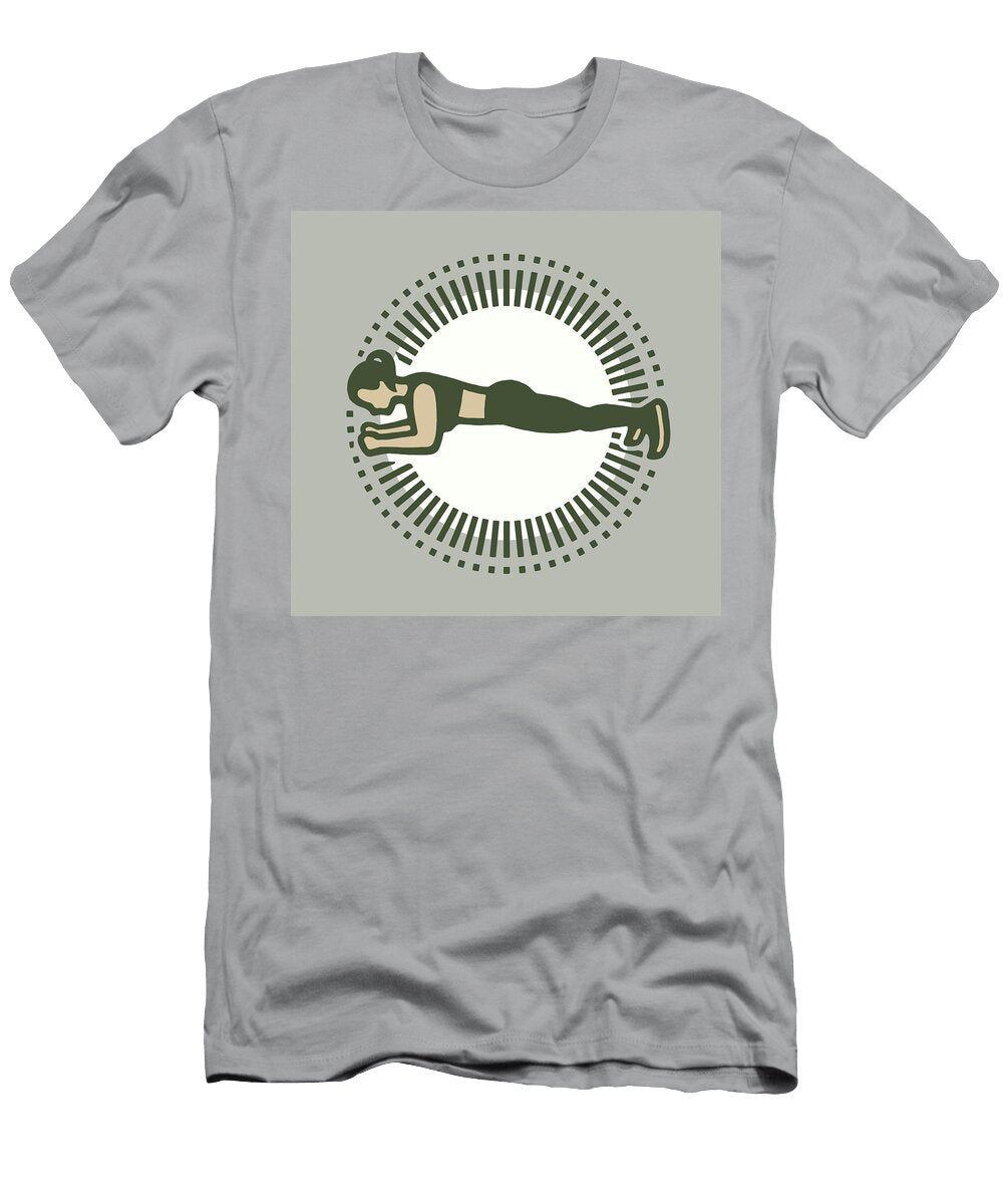 12 Woman Exercising Csa Images T-Shirt
