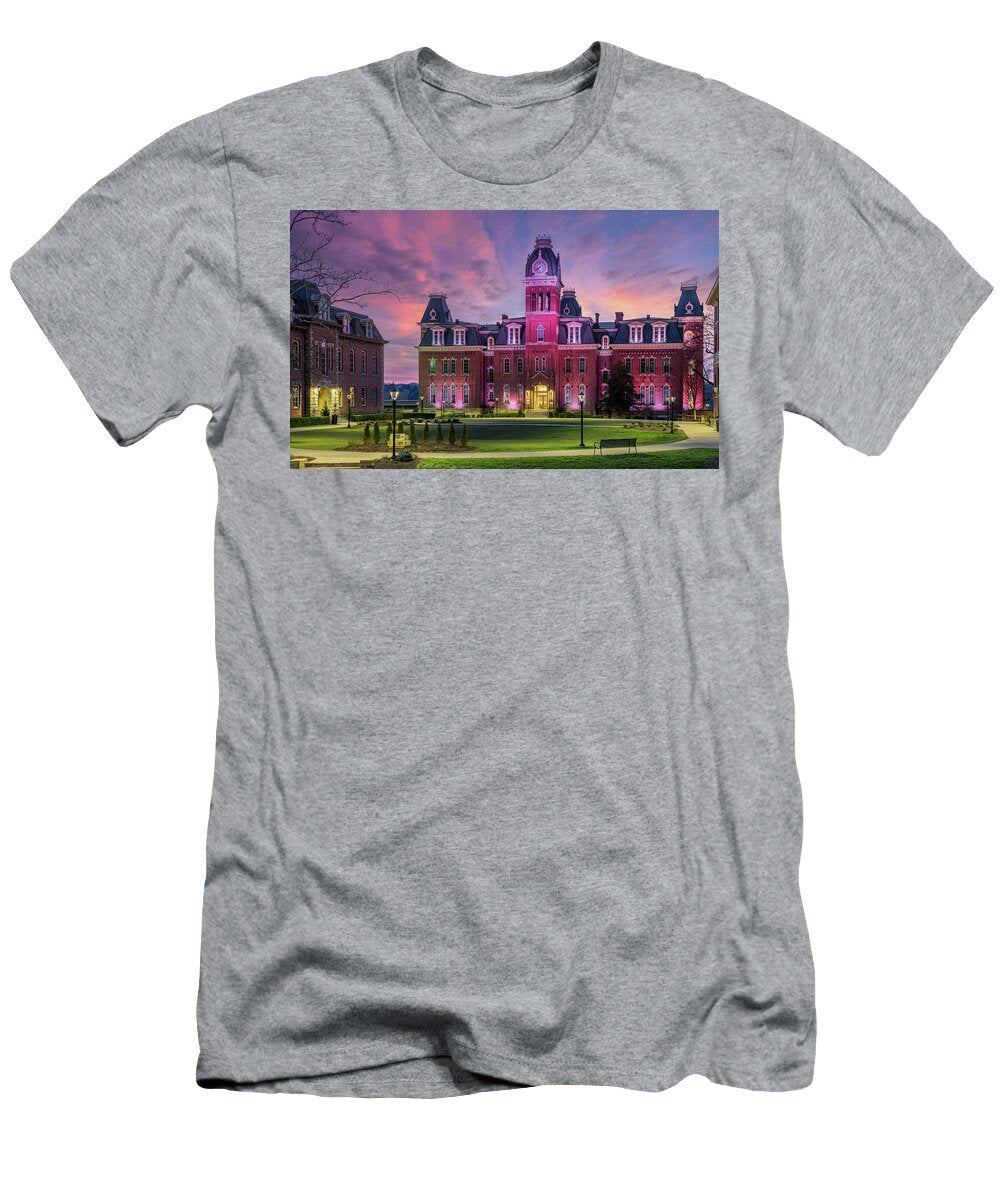 12 Woodburn Hall At West Virginia University in Morgantown Wv Steven Heap T-Shirt