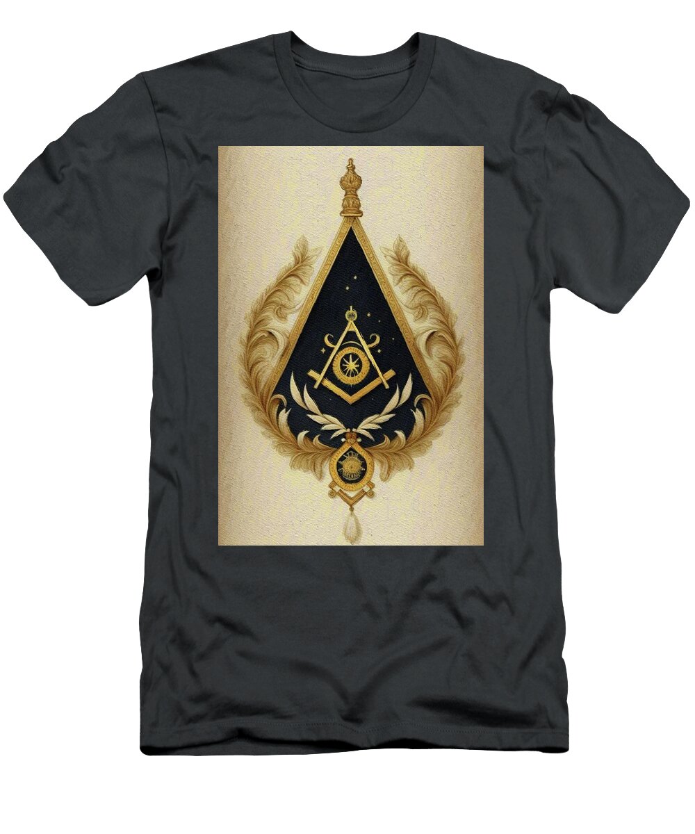 121 Freemason Art Pierre Blanchard T-Shirt