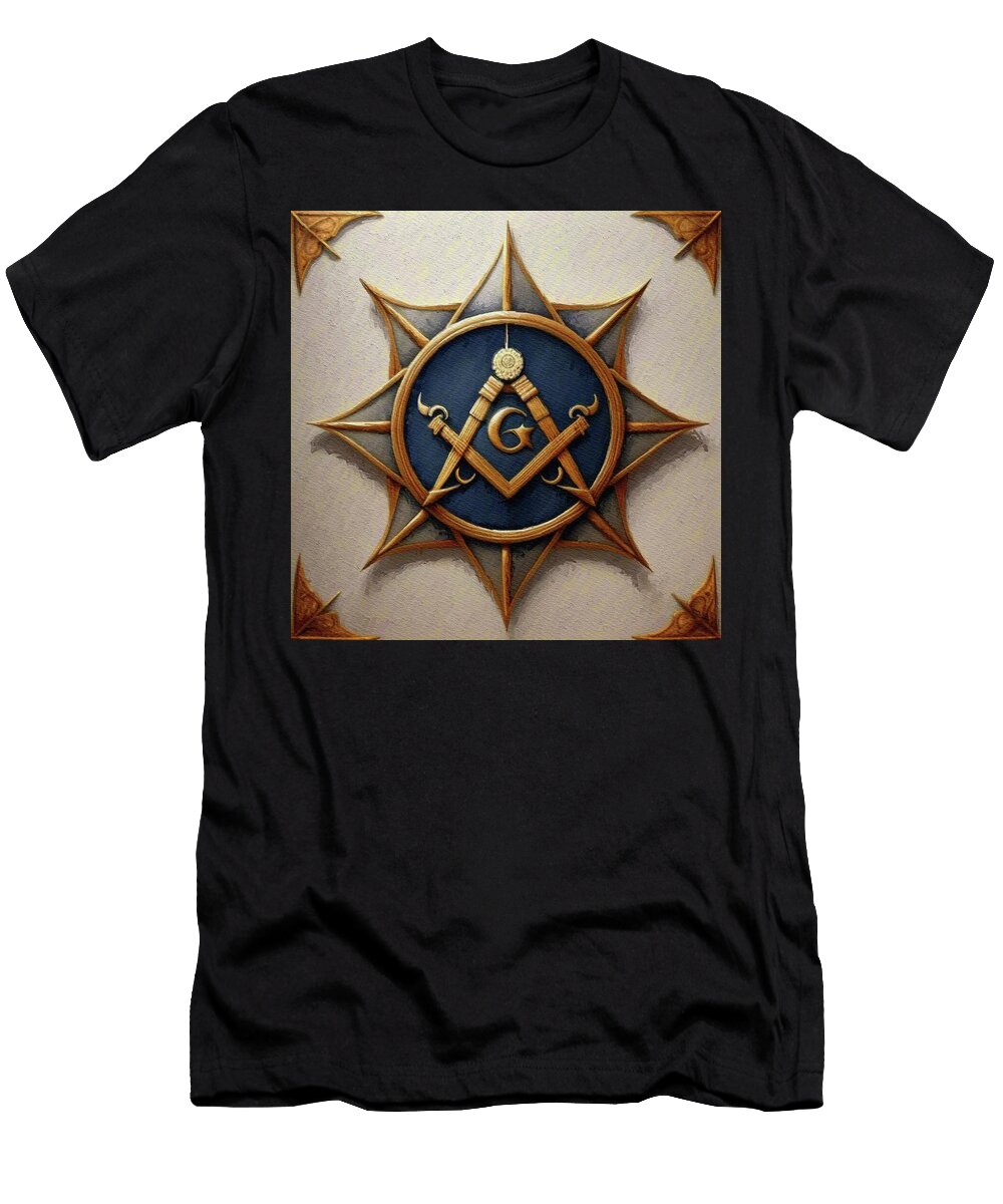 122 Freemason Art Pierre Blanchard T-Shirt