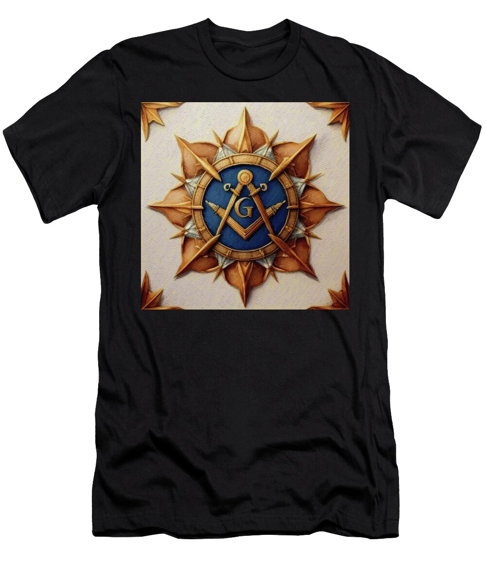 123 Freemason Art Pierre Blanchard T-Shirt