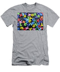 13 Colorful Letters Made of Wood Turgay Koca T-Shirt